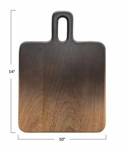 BV ENTERTAINING BLACK OMBRE GEO CHEESE BOARD