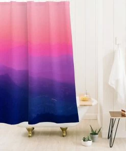 DYD COMO SUNSET SHOWER CURTAIN