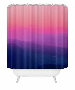 DYD COMO SUNSET SHOWER CURTAIN