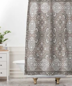 DYD FARAH BORDER NEUTRAL MEMORY FOAM BATH MAT