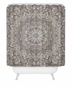 DYD FARAH NEUTRAL SHOWER CURTAIN