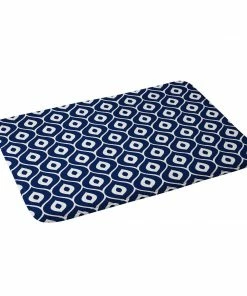 DYD LEELA NAVY MEMORY FOAM BATH MAT