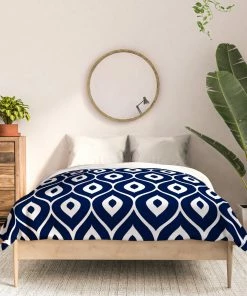DYD LEELA NAVY DUVET / COMFORTER 33 DYD LEELA NAVY DUVET / COMFORTER