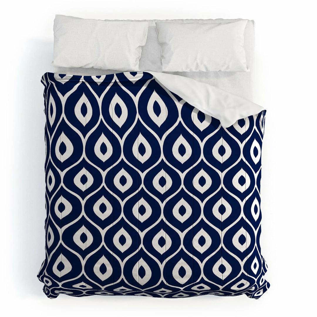DYD LEELA NAVY DUVET / COMFORTER 15 DYD LEELA NAVY DUVET / COMFORTER