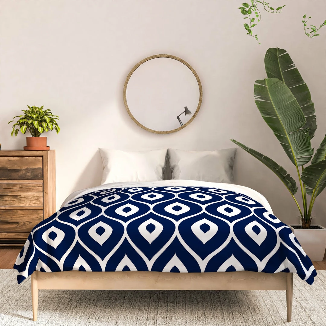 DYD LEELA NAVY DUVET / COMFORTER 10 DYD LEELA NAVY DUVET / COMFORTER