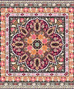 DYD SEMERA RUST SHOWER CURTAIN BATH 7 DYD SEMERA RUST SHOWER CURTAIN BATH