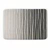 DYD BLACK VERTICAL LINES MEMORY FOAM BATH MAT 1 DYD BLACK VERTICAL LINES MEMORY FOAM BATH MAT