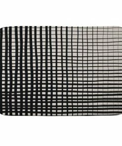 DYD HAND DRAWN GRID MEMORY FOAM BATH MAT