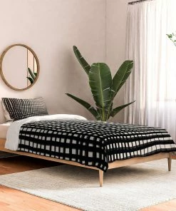 DYD HAND DRAWN GRID DUVET / COMFORTER