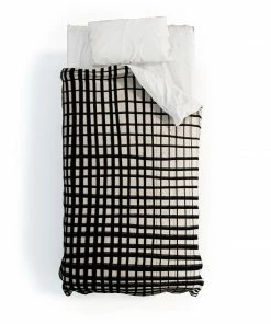DYD HAND DRAWN GRID DUVET / COMFORTER