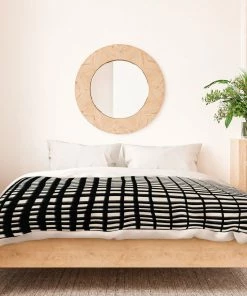 DYD HAND DRAWN GRID DUVET / COMFORTER
