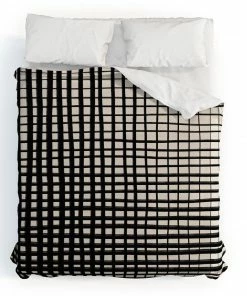DYD HAND DRAWN GRID DUVET / COMFORTER