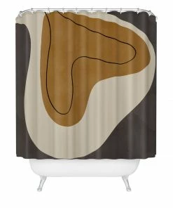 DYD BATH LOVE I SHOWER CURTAIN