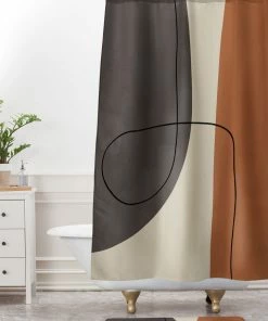 DYD MODERN ABSTRACT SHAPES II MEMORY FOAM BATH MAT