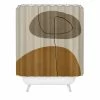 DYD BATH ORGANIC ABSTRACT SHAPESII SHOWER CURTAIN