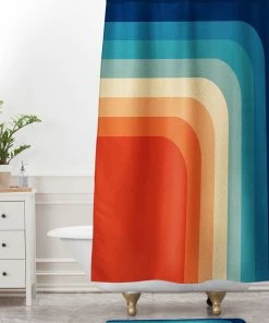 DYD RETRO 70S COLOR PALETTE III MEMORY FOAM BATH MAT