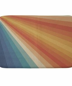 DYD RETRO 70S SUNRAYS MEMORY FOAM BATH MAT