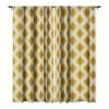 DYD YELLOW ORNAMENTS WINDOW CURTAINS WALL DECOR