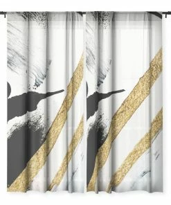 DYD ARMOR 8 A MINIMAL ABSTRACT PIE WINDOW CURTAINS WALL DECOR