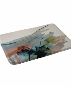 DYD BEGIN AGAIN 2 AN ABSTRACT MIX MEMORY FOAM BATH MAT