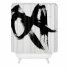 DYD BATH BRUSHSTROKE 2 SHOWER CURTAIN