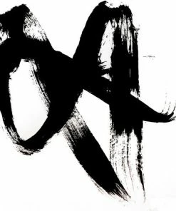 DYD BATH BRUSHSTROKE 2 SHOWER CURTAIN