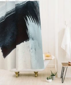 DYD LIKE A GENTLE HURRICANE 2 SHOWER CURTAIN