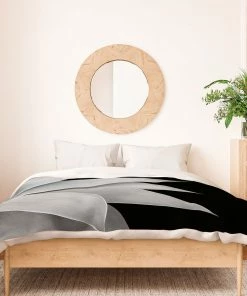 DYD AGAVE FINESSE 2 TROPICAL DECOR DUVET / COMFORTER BLACK