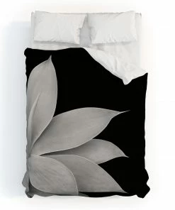 DYD AGAVE FINESSE 2 TROPICAL DECOR DUVET / COMFORTER BLACK