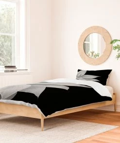 DYD AGAVE FINESSE 2 TROPICAL DECOR DUVET / COMFORTER BLACK