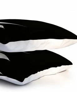 DYD AGAVE FINESSE 2 TROPICAL DECOR PILLOW SHAMS BLACK 8 DYD AGAVE FINESSE 2 TROPICAL DECOR PILLOW SHAMS BLACK