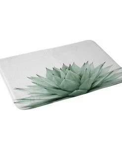 DYD AGAVE GREEN SUMMER VIBES MEMORY FOAM BATH MAT