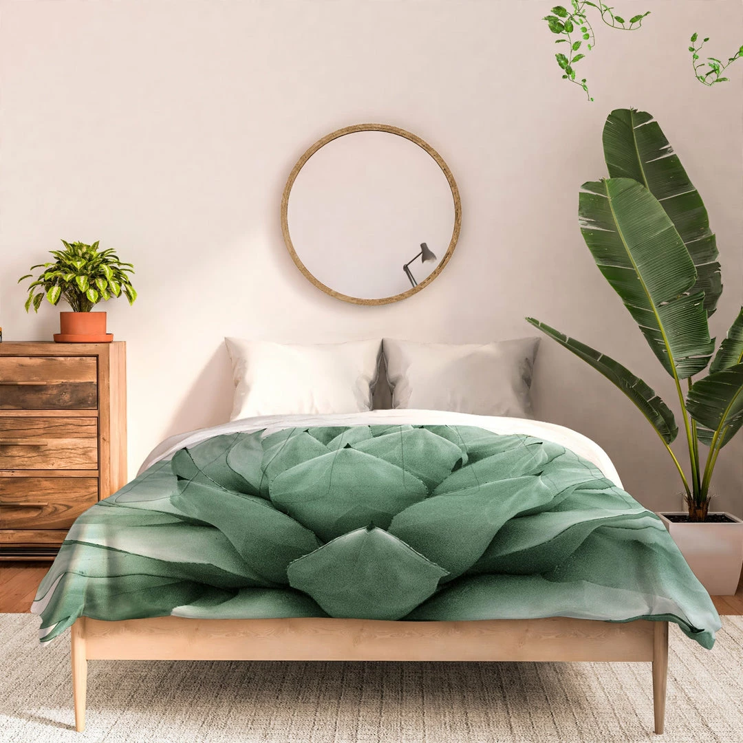 DYD AGAVE GREEN SUMMER VIBES DUVET / COMFORTER 10 DYD AGAVE GREEN SUMMER VIBES DUVET / COMFORTER