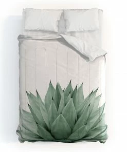 DYD AGAVE GREEN SUMMER VIBES DUVET / COMFORTER 17 DYD AGAVE GREEN SUMMER VIBES DUVET / COMFORTER