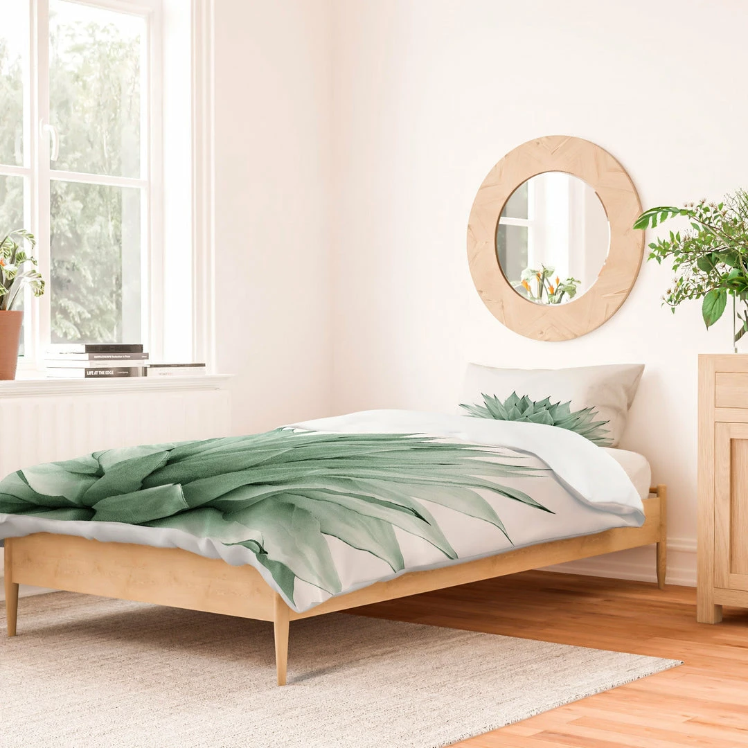 DYD AGAVE GREEN SUMMER VIBES DUVET / COMFORTER 7 DYD AGAVE GREEN SUMMER VIBES DUVET / COMFORTER