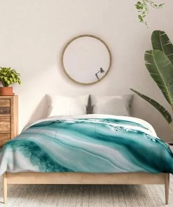 DYD SOFT TURQUOISE AGATE 1 DUVET / COMFORTER SKY & WATER 19 DYD SOFT TURQUOISE AGATE 1 DUVET / COMFORTER SKY & WATER