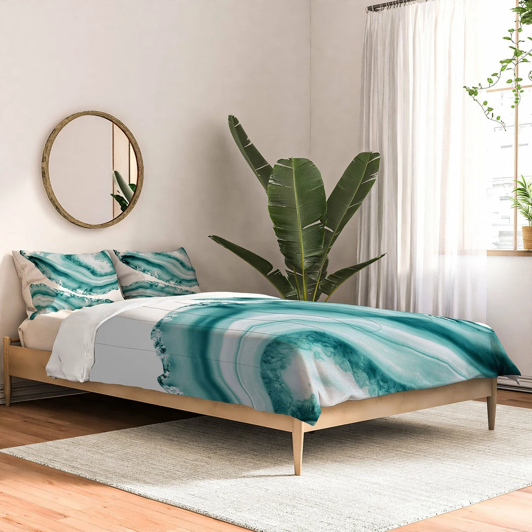 DYD SOFT TURQUOISE AGATE 1 DUVET / COMFORTER SKY & WATER 9 DYD SOFT TURQUOISE AGATE 1 DUVET / COMFORTER SKY & WATER