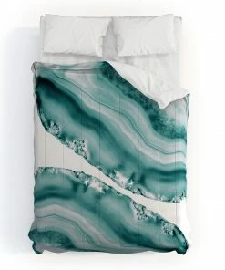 DYD SOFT TURQUOISE AGATE 1 DUVET / COMFORTER SKY & WATER 17 DYD SOFT TURQUOISE AGATE 1 DUVET / COMFORTER SKY & WATER
