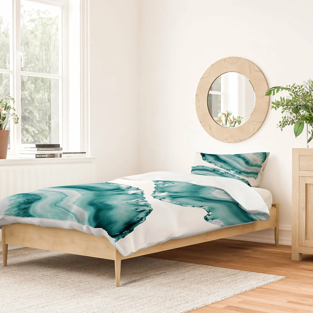 DYD SOFT TURQUOISE AGATE 1 DUVET / COMFORTER SKY & WATER 7 DYD SOFT TURQUOISE AGATE 1 DUVET / COMFORTER SKY & WATER