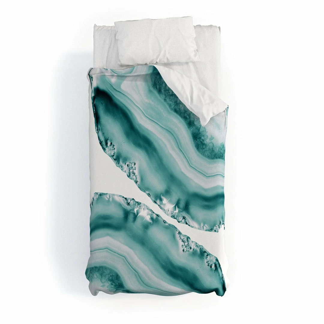 DYD SOFT TURQUOISE AGATE 1 DUVET / COMFORTER SKY & WATER 6 DYD SOFT TURQUOISE AGATE 1 DUVET / COMFORTER SKY & WATER