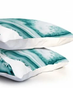 DYD SKY & WATER SOFT TURQUOISE AGATE 1 PILLOW SHAMS