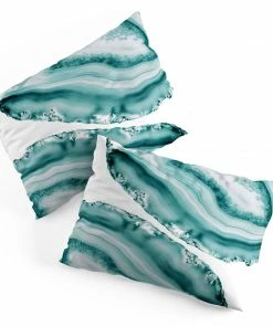 DYD SKY & WATER SOFT TURQUOISE AGATE 1 PILLOW SHAMS
