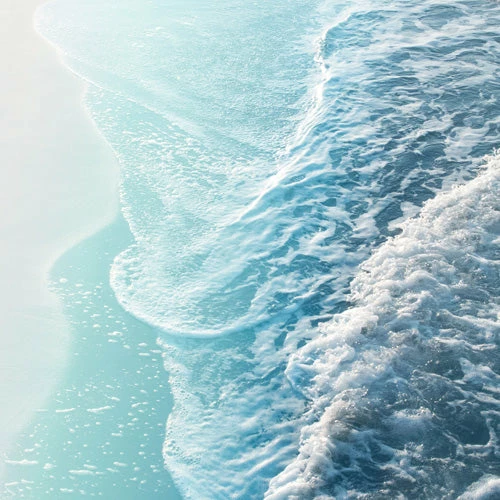 DYD SOFT TURQUOISE OCEAN DREAM WAVES SHOWER CURTAIN 5 DYD SOFT TURQUOISE OCEAN DREAM WAVES SHOWER CURTAIN