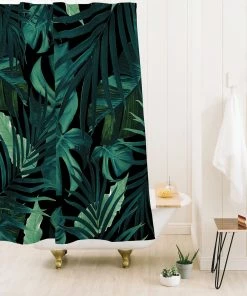 DYD TROPICAL JUNGLE NIGHT 1 SHOWER CURTAIN