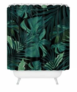 DYD TROPICAL JUNGLE NIGHT 1 SHOWER CURTAIN