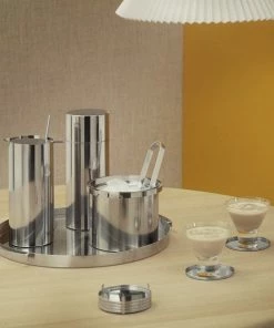 SND STEEL DANISH COASTERS COCKTAILS