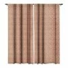 DYD WALL DECOR BOHEMIAN DIAMONDS CLAY WINDOW CURTAINS