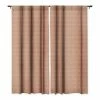 DYD BOHEMIAN DIAMONDS CLAY WINDOW CURTAINS