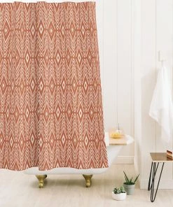 DYD BATH BOHEMIAN DIAMONDS CLAY SHOWER CURTAIN