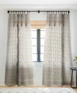 DYD BOHEMIAN DIAMONDS WINDOW CURTAINS WALL DECOR